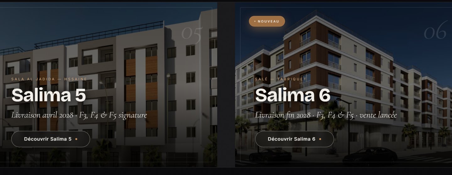 Résidence Salima — A premium property experience built to sell.